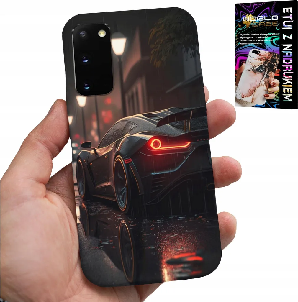 Cover Samsung S20 Car Enthusiast - Design Sportivo e Anti-Shock