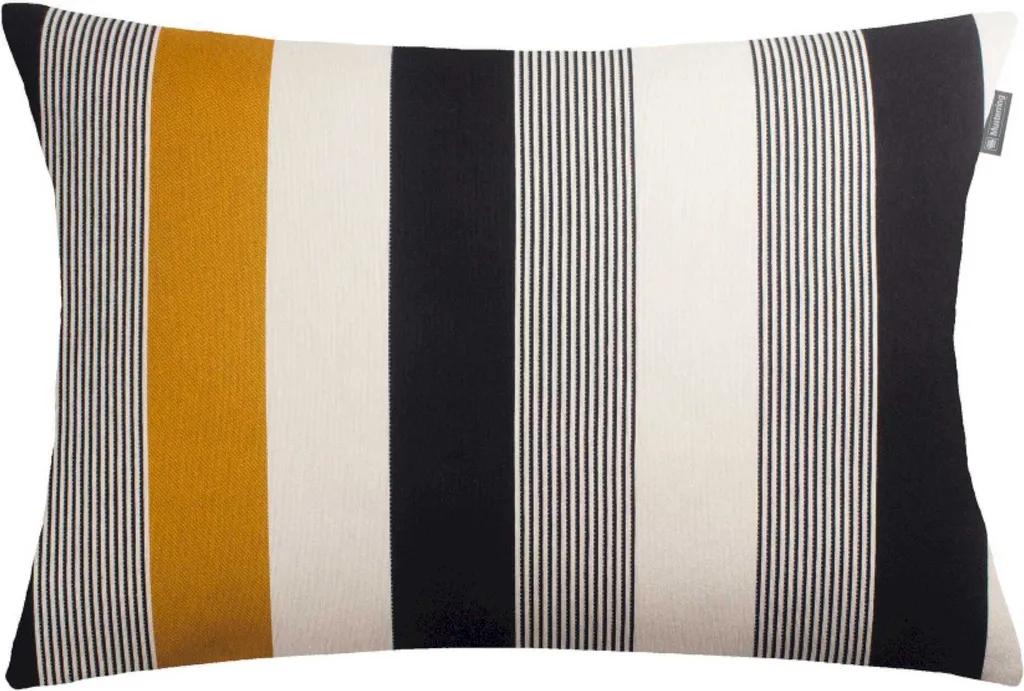Musterring STRIPE Federa Cuscino 40x60 Giallo - Righe Moderne