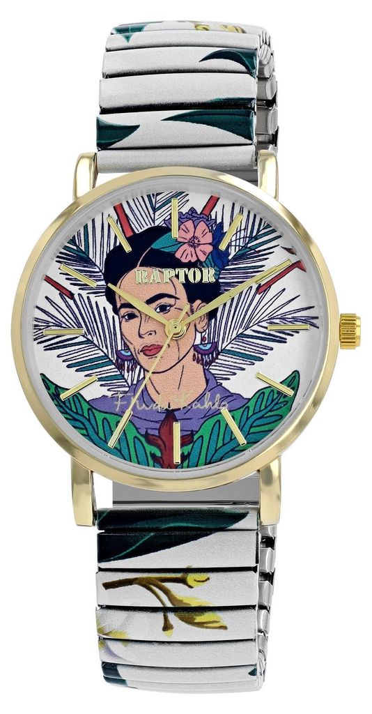 Damenuhr Edelstahl Frida Kahlo Edition Frida Kahlo Edition, Produktbild 