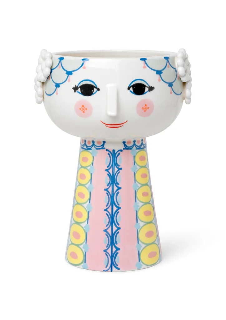 Vase Rose Scandinave Eva Bjørn Wiinblad : Idéal pour vos Bouquets Frais