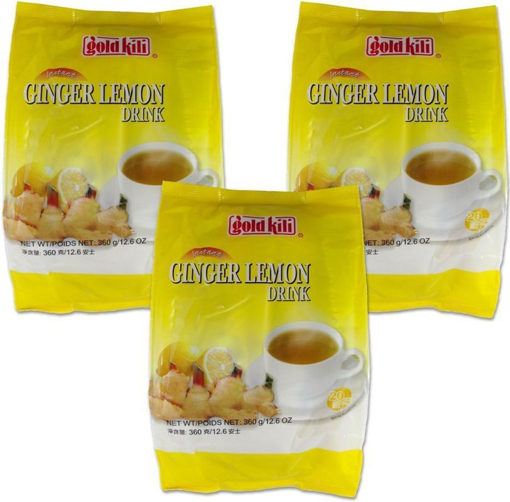 [ 3x 360g (20x18g) ] GOLD KILI Instant INGWER Produktbild 
