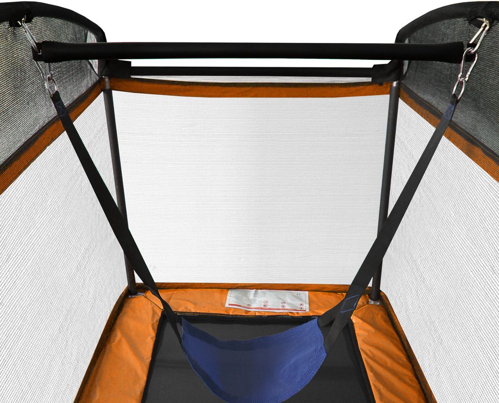 Aga Obdĺžniková trampolína 122x183 cm Oranžová Obrázok produktu 3