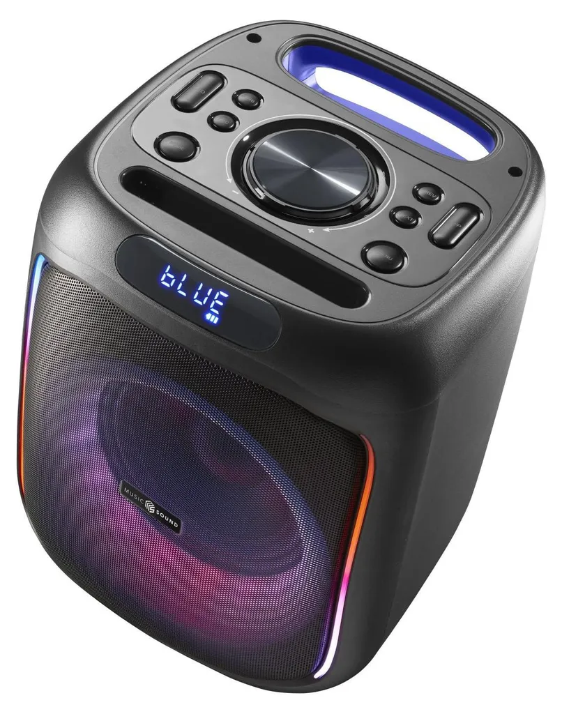 Enceinte sans fil Bluetooth 40W Sound Box avec éclairage LED multicolore