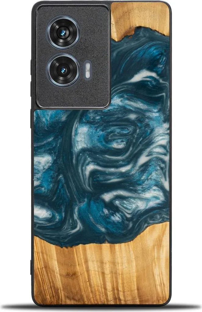Cover Legno Motorola Edge 50 Fusion - Bewood Air 4 Elementi Unique