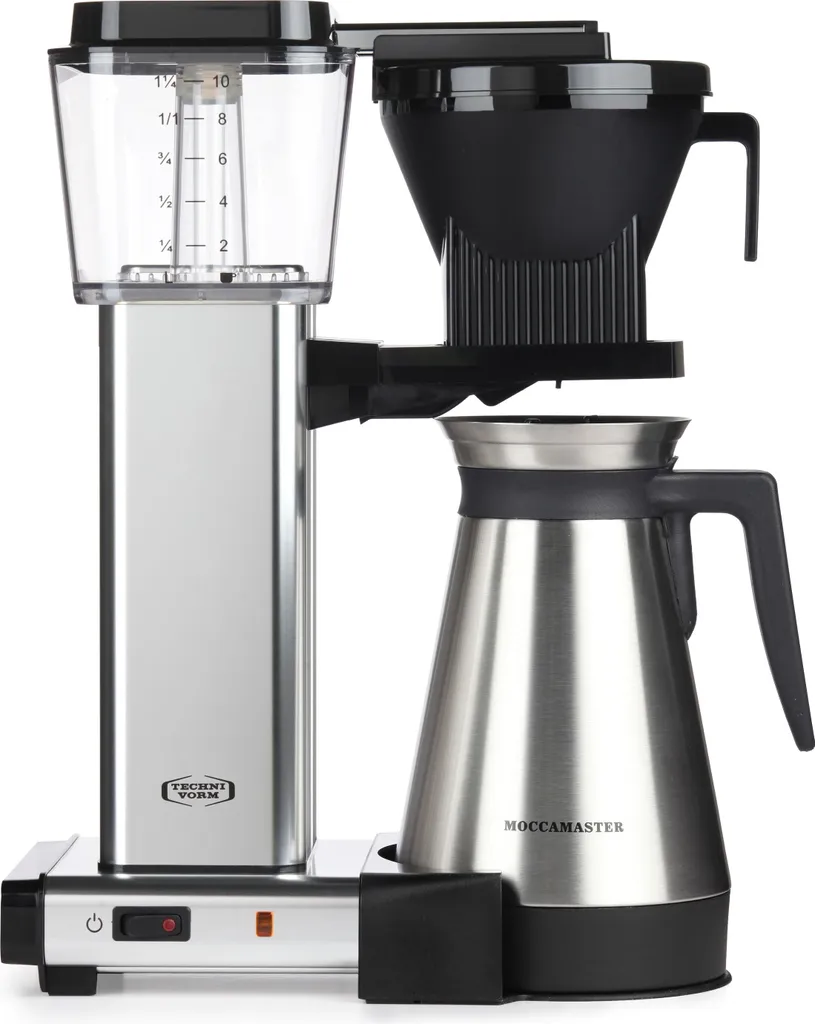 Fini le Café Brûlé ! Moccamaster KBGT avec Verseuse Thermique en Inox
