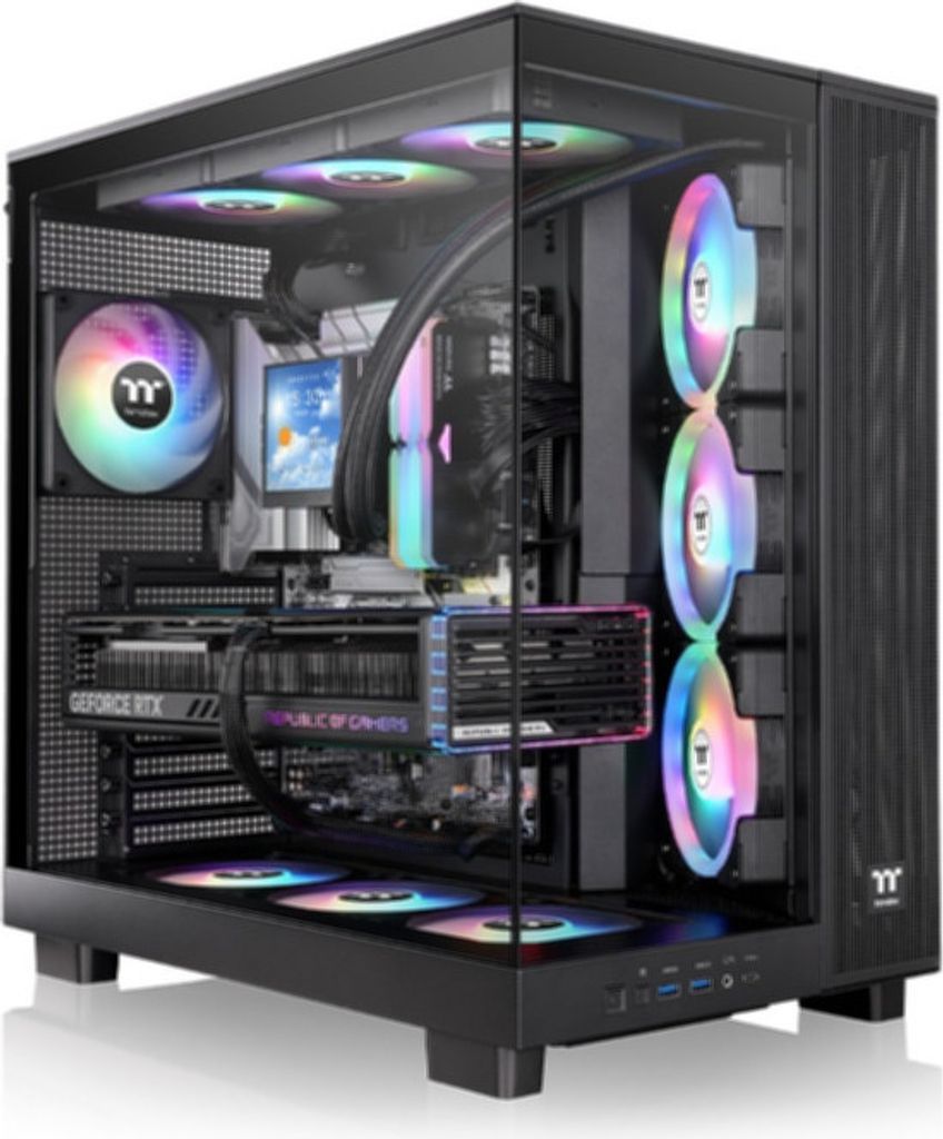 Thermaltake CA-11E-00M1WN-00 Geh Thermaltake View 380 XL TG Immagine del prodotto 