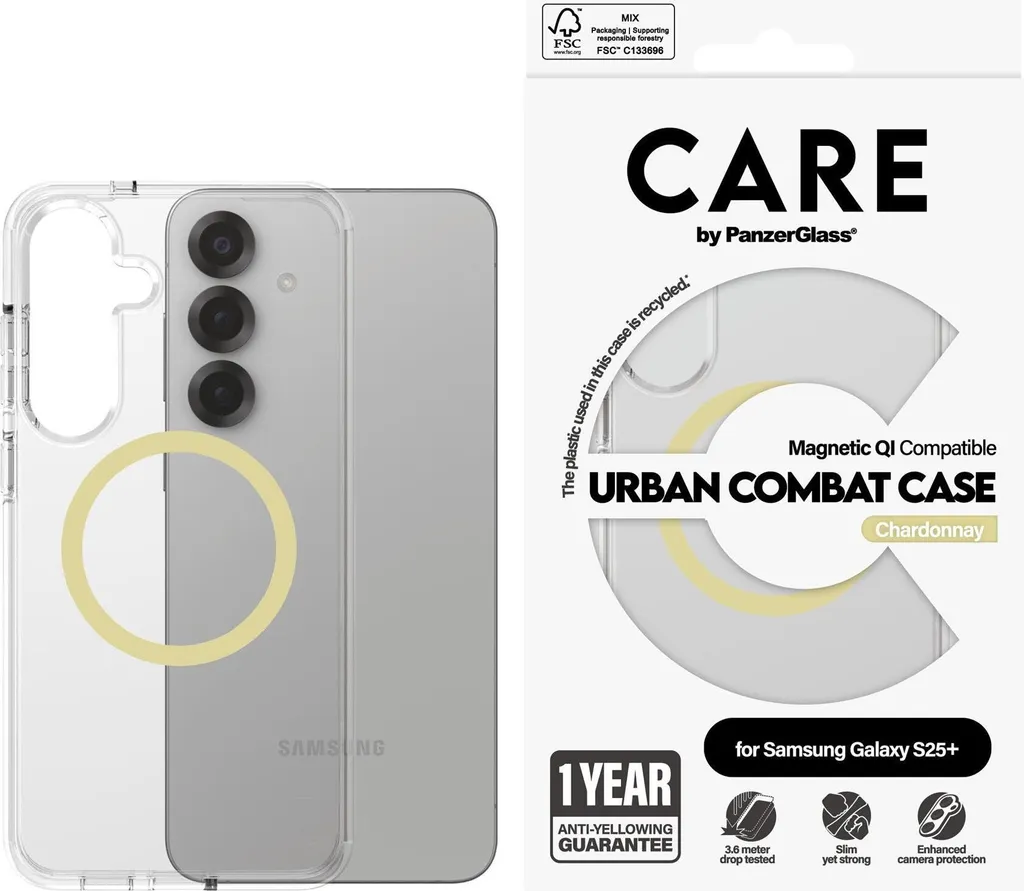 Cover Urban Combat PanzerGlass CARE TPU - Protezione 4.8m Antigraffio
