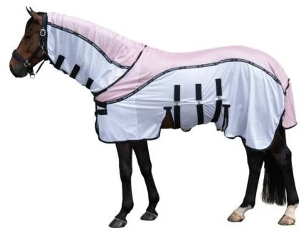 Couverture cheval HKM Light - Finissez-en avec le cheval mouillé au paddock