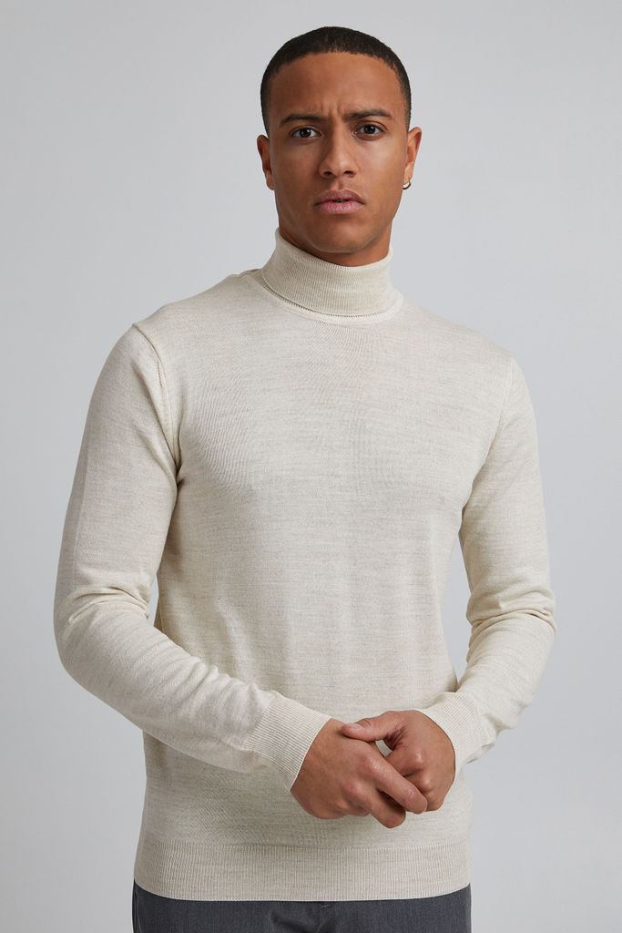 CASUAL FRIDAY CFKonrad Merino Roll Neck Knit Herren Rollkragen Pullover