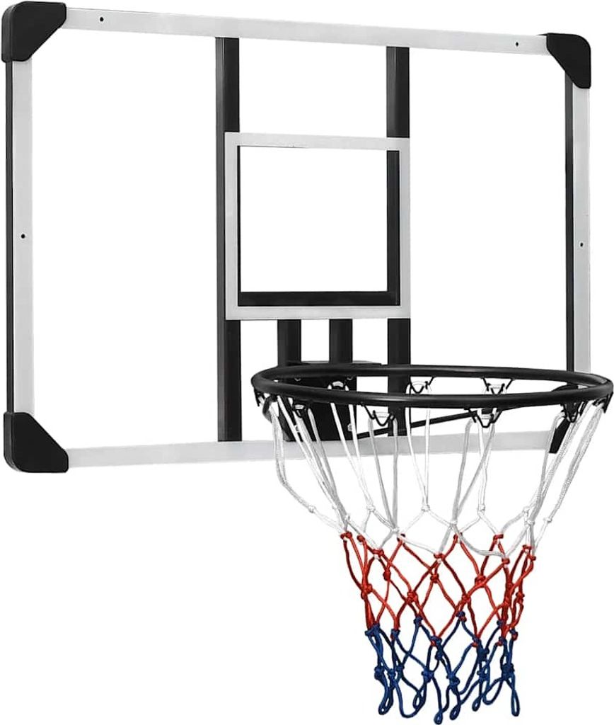 vidaXL Basketbalový obruč Transparent 90x60x2,5 cm Obrázok produktu 