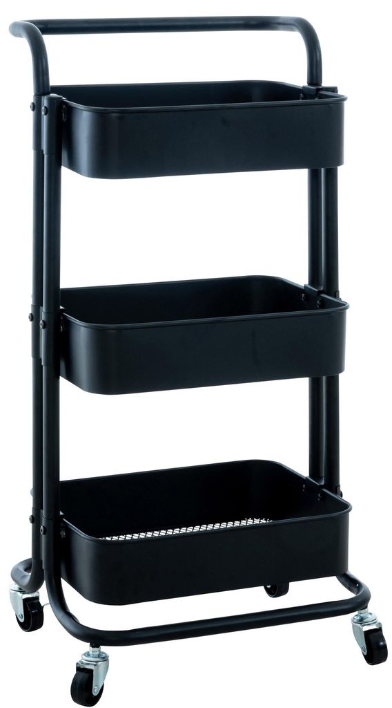 Carrello di servizio CLP Trolley Mailo nero Immagine del prodotto 
