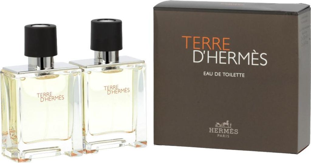Hermès Terre d'Hermès EDT, 2 flacons van 50 ml (voor Productafbeelding 