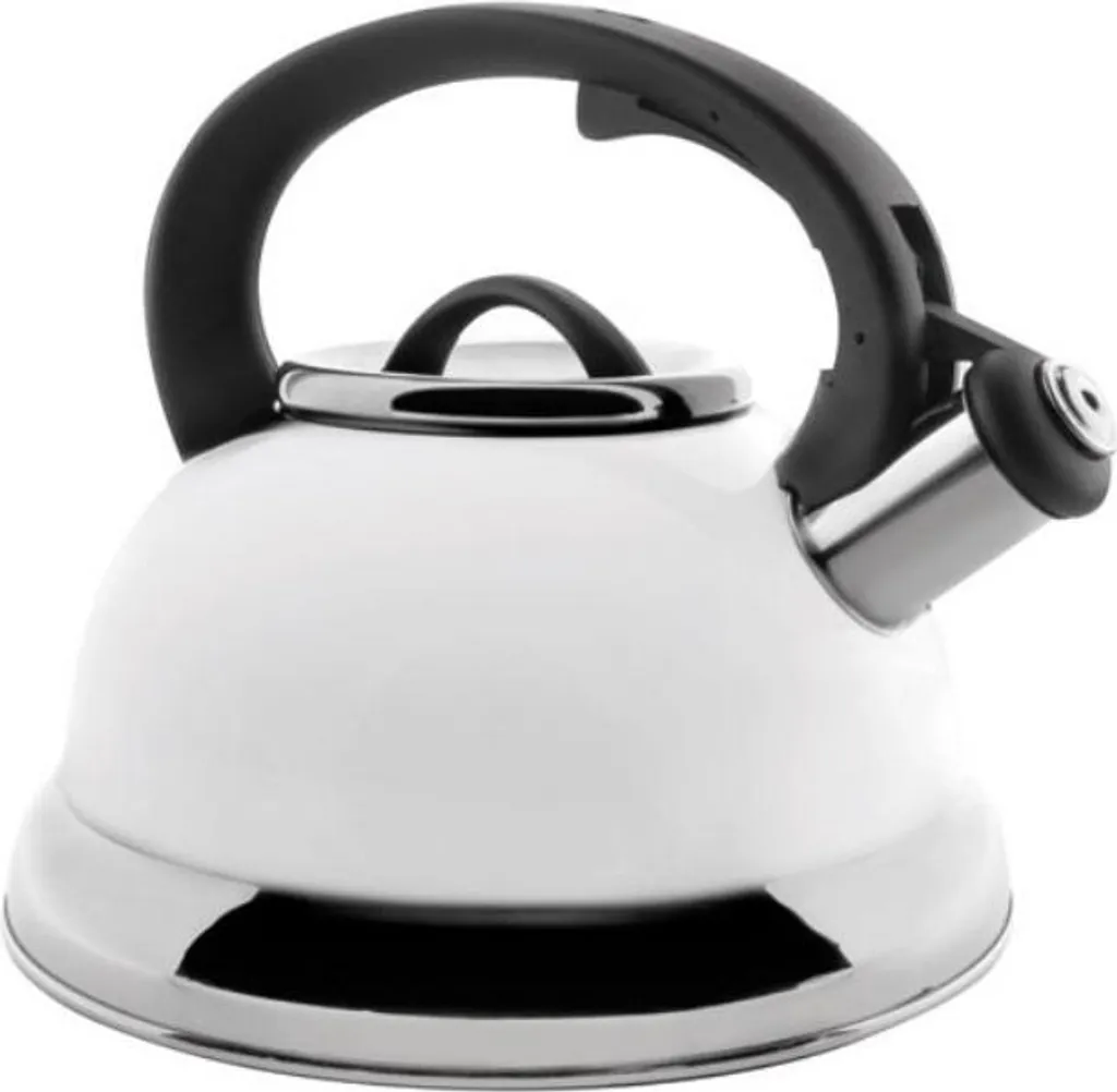 Bouilloire à sifflet inox 2.5l Lacor : ne ratez plus l'ébullition