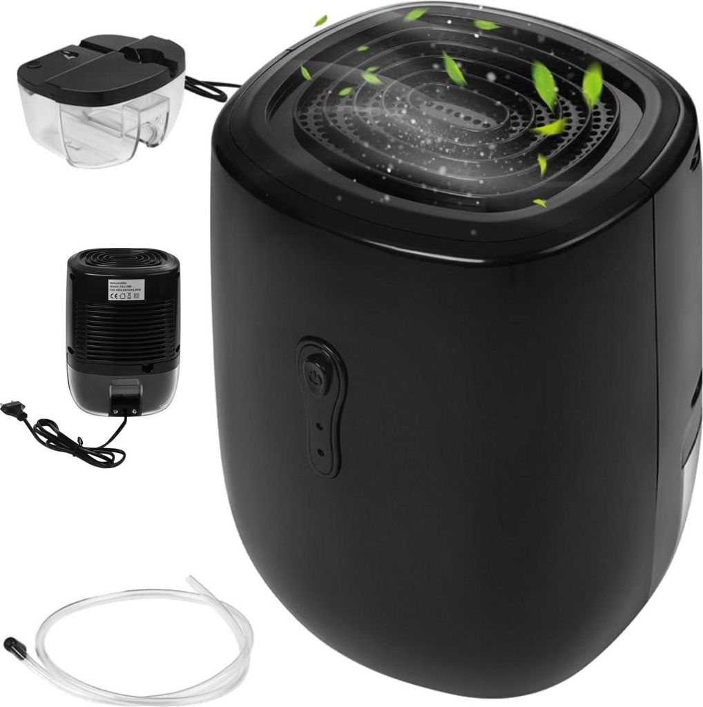 KRAFT&DELE | Luftentfeuchter, 800ml, Tragbarer Mini Raumentfeuchter, für Schlafzimmer, Badezimmer, Schrank, Kinderzimmer