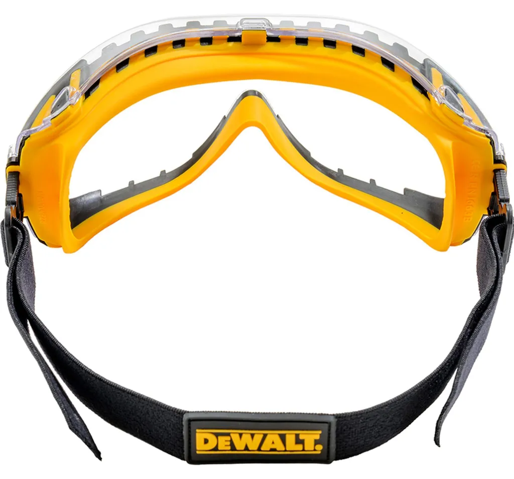 Lunettes DEWALT Concealer EN 166 avec ventilation et sangle ajustable - 8