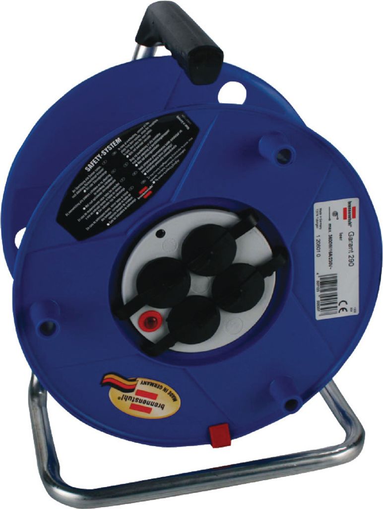 Enrouleur de câble extérieur BRENNENSTUHL Garant V2 IP44 - 40 m - 3 Enrouleur de câble extérieur BRENNENSTUHL Garant V2 IP44 - 40 m - 3
