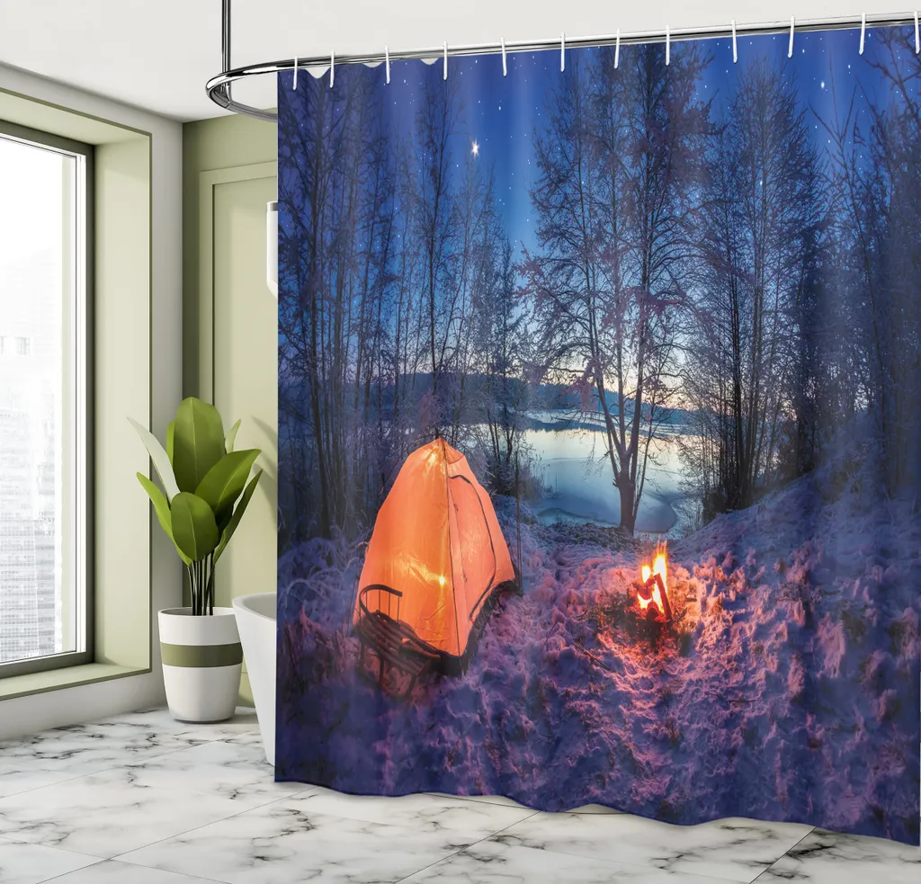 alaza Colorful Tenda della Doccia Floreale Farfalla 72 x 72 Pollici, Resistente alla Muffa e Poliestere Impermeabile Cortina di Bagno Decorazioni