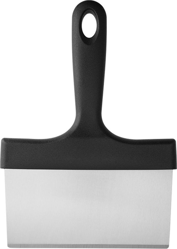 Grillschaber-Set, Lebensmittelschaber mit Schwämmen, robustes Reinigungsset für Grillplatten aus Edelstahl, flaches Reinigungswerkzeug für die G...