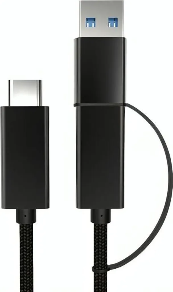 Câble USB-C mâle vers USB-C 10Gbps Allteq de 50cm pour disque dur externe - 3