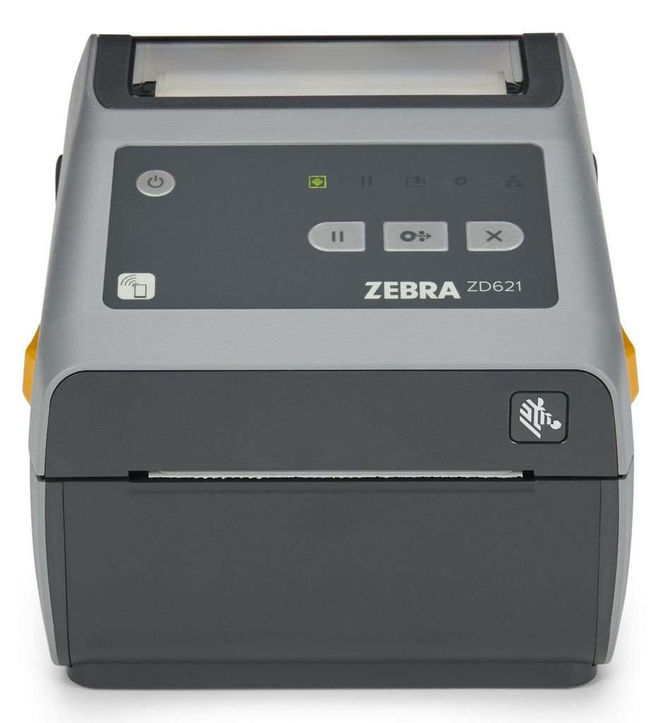 Zebra ZD621d - Etikettendrucker - Thermodirekt - Rolle (10,8 cm) - 300 dpi - bis zu 152 mm/Sek. - USB 2.0, LAN, seriell, USB-Host - Grau (ZD6A043-D...
