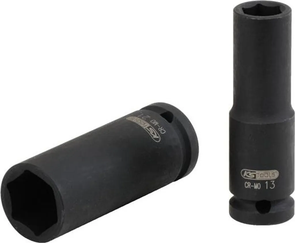 Bussola Impact KS Tools 515.1114-E 1/2" Hex 14mm Lunga Professional - 5