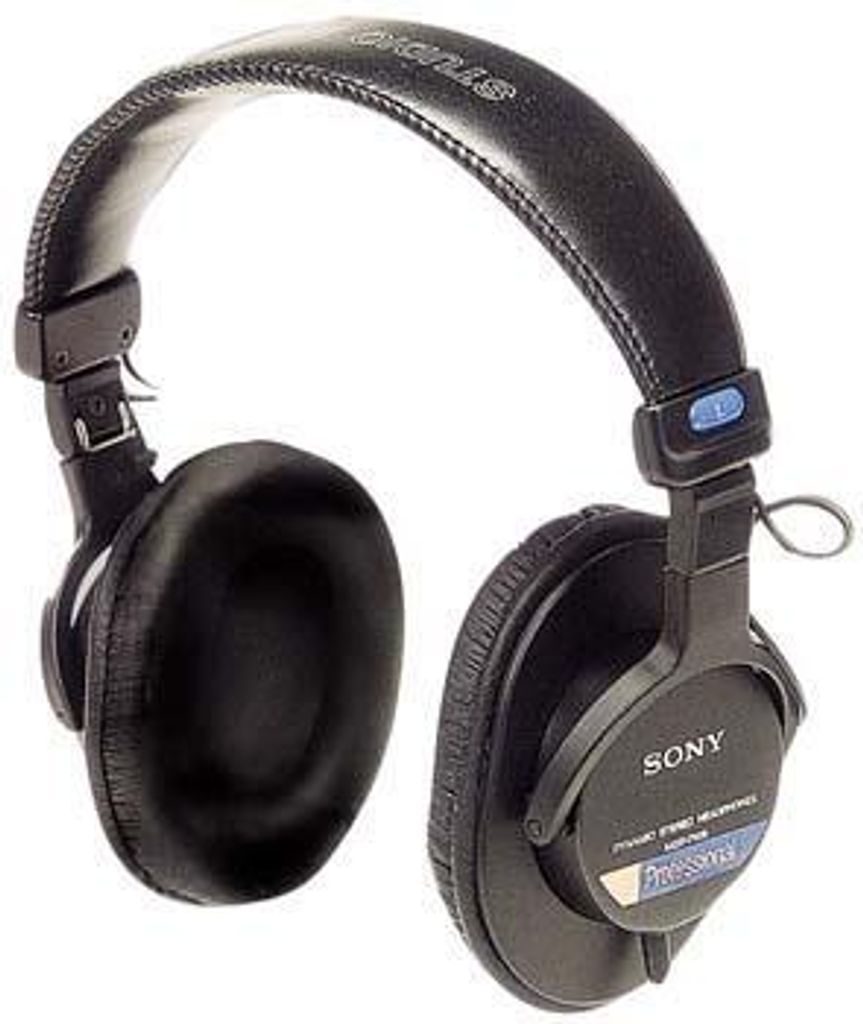 Sony MDR-7506 - geschlossene Studiokopfhörer  schwarz Produktbild 