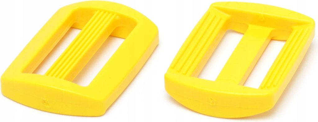 POM-Gurtversteller 25 mm, 10 Stk, Gelb Kunststoff