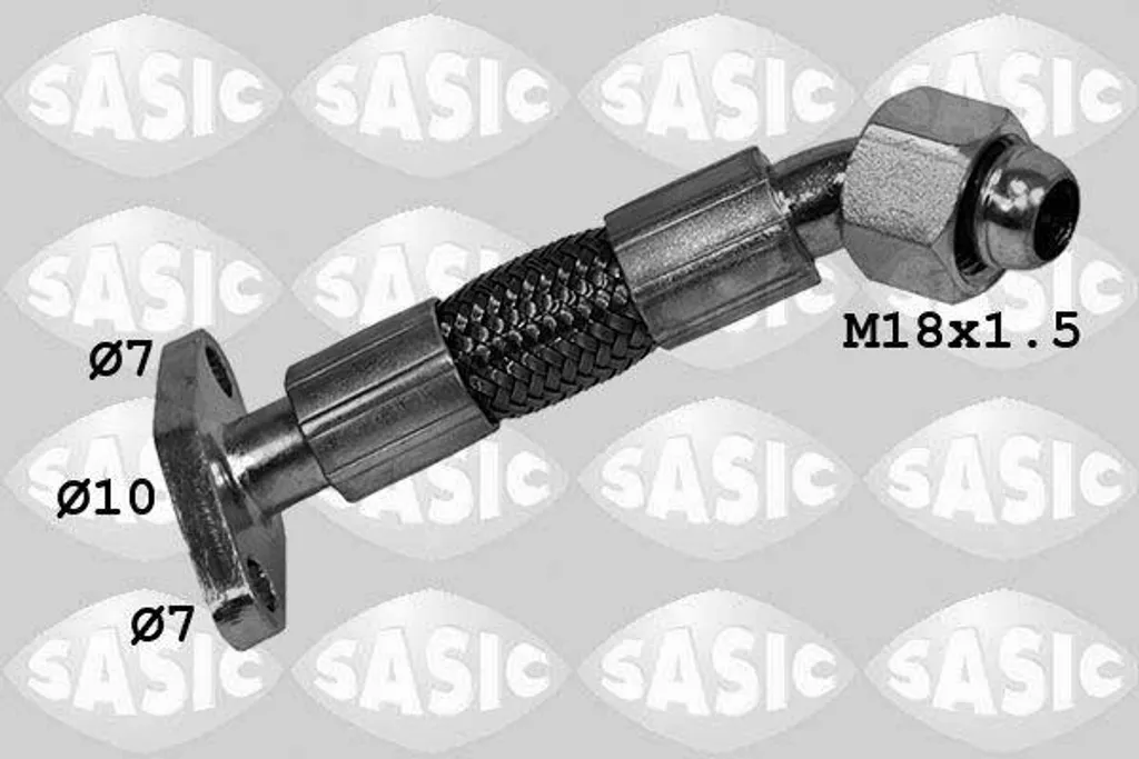 Sasic 3326003 Conduite d'huile de Turbo pour Golf V et Audi A3 8P