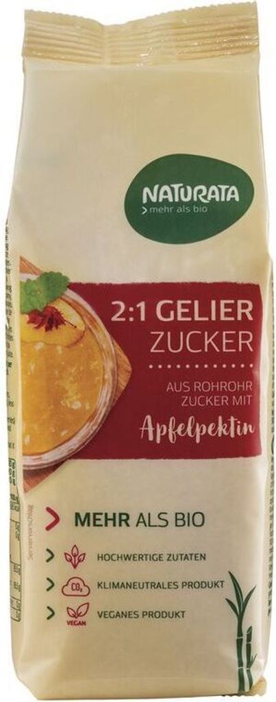 Naturata Gelierzucker 2:1 -- 500g x 8 - 8er Pack VPE