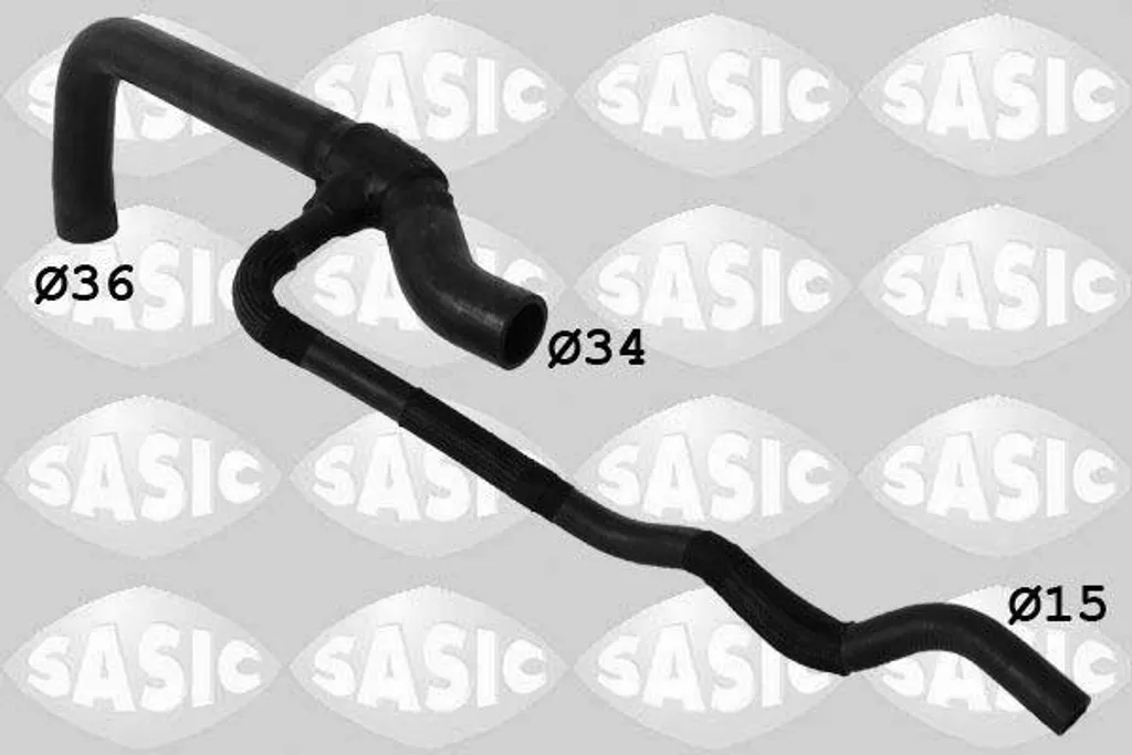 Durite de Refroidissement Moteur OE 1343K3 compatible Boxer et Jumper