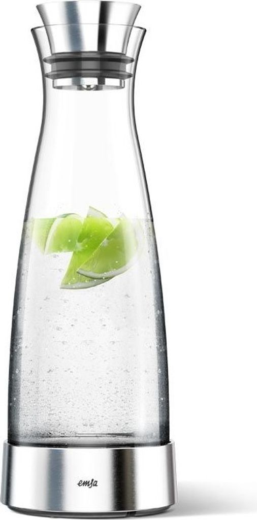 EMSA 514233, karafa, 1 L, Nerezová oceľ, Priehľadná, Sklo, Obrázok produktu 