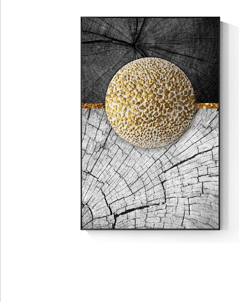 TPFLiving Kunstdruck LW-74 (OHNE RAHMEN) Poster - Leinwand - Wandbild - Hochauflösender Giclée-Druck, langlebig und hochwertig - Nordic Art - Abs...