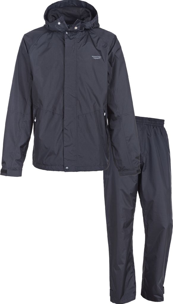 WEATHER REPORT Regenanzug JAGGER mit umweltfreundlicher Beschichtung 1001 Black S
