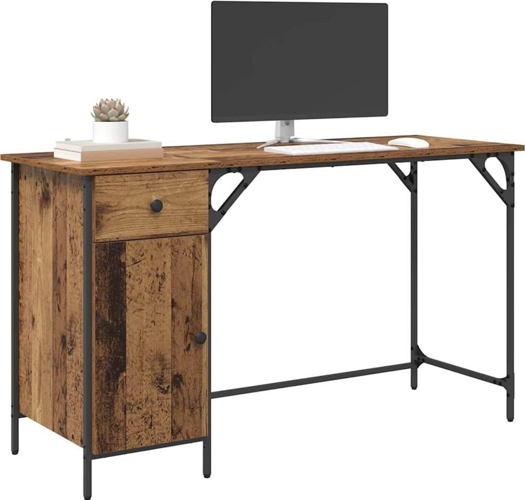 Stabli Computertisch Altholz 131 x 48 x 75cm Holzwerkstoff - DE311298 - Kommoden