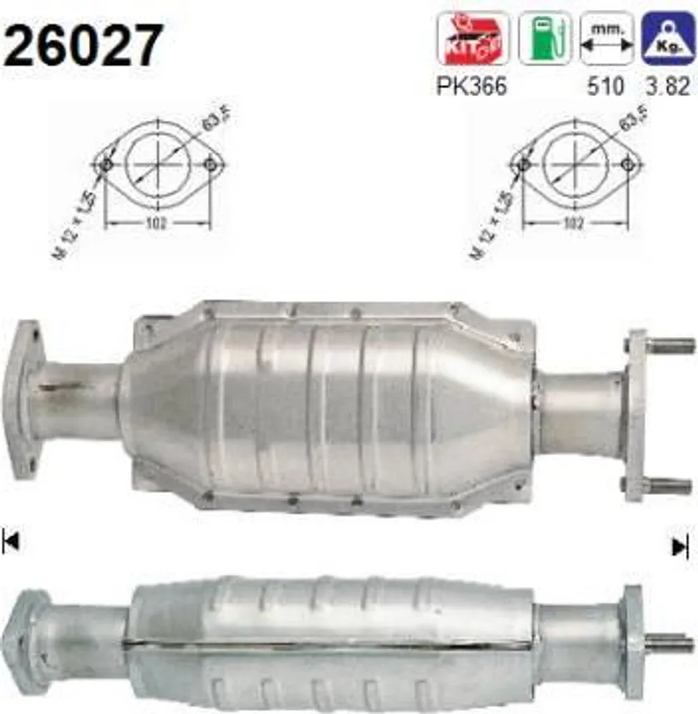 Pot Catalytique MR355919 Haute Durabilité pour Carisma et Space Star