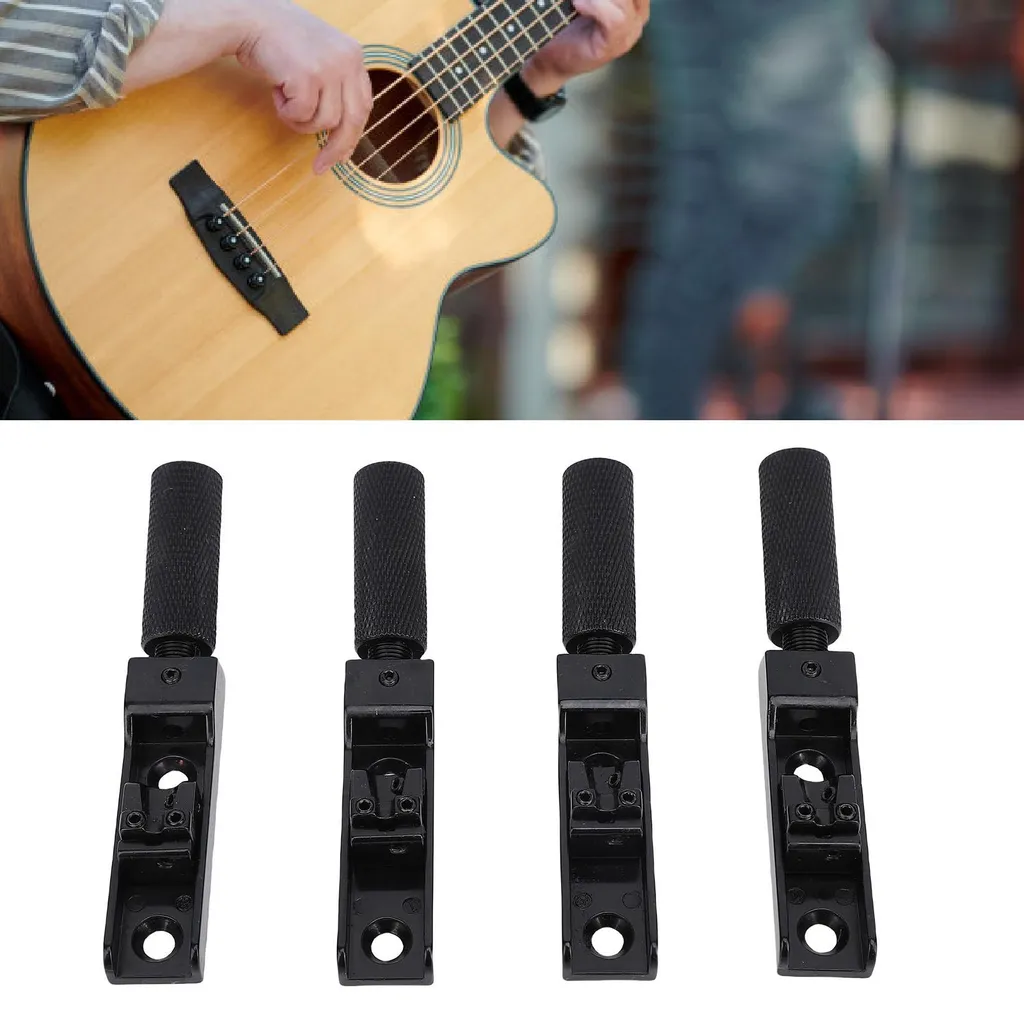 Accastillage basse headless 4 cordes avec pontets split réglables - 12