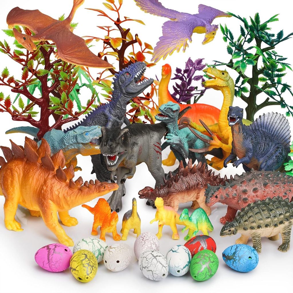 Dinosaurier Spielzeug Set 34-teilig, Dinosaurier-Spielzeug Produktbild