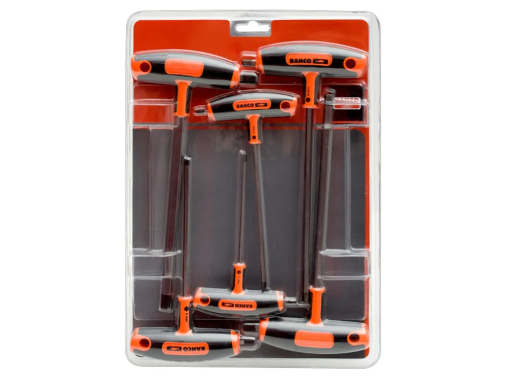 Jeu de Tournevis Ergonomiques Bahco à Couple Élevé pour Professionnels