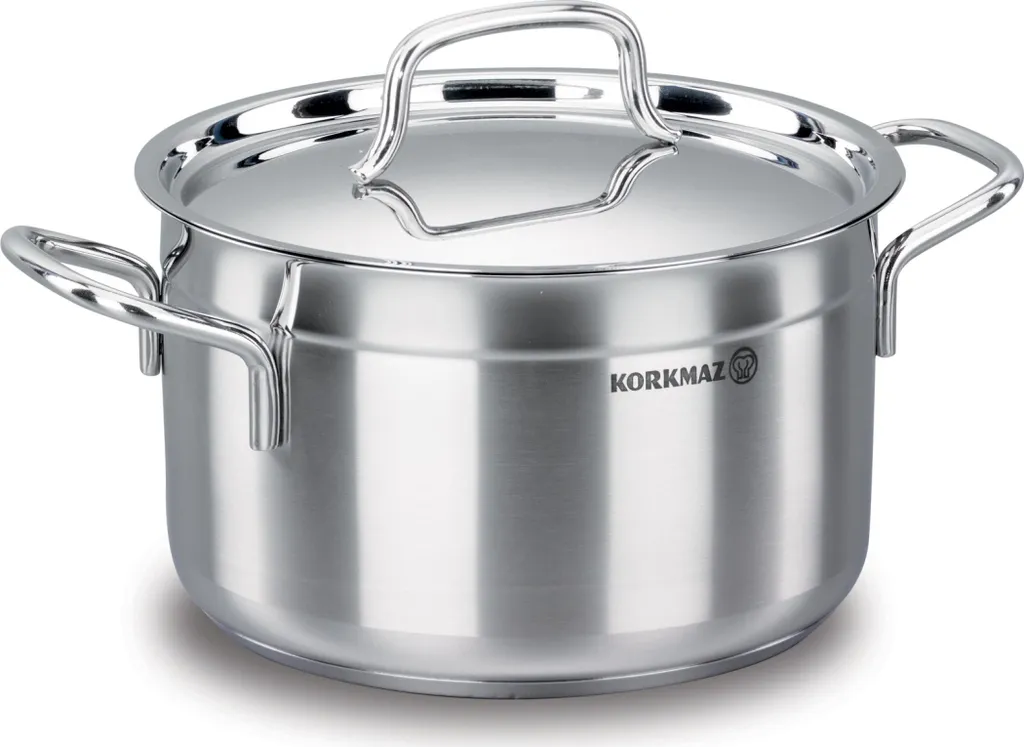 Korkmaz Proline Pentola Acciaio Inox 3,8L Induzione - Offerta Online