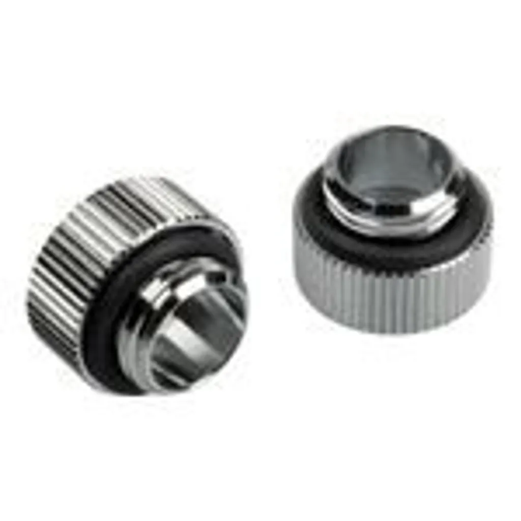 Adaptateur G1/4 pour Circuit Watercooling Bitspower Argent - Paire