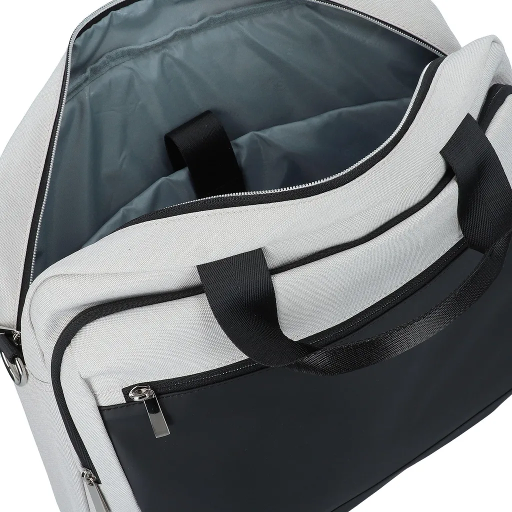 Mallette ordinateur portable bugatti porte-documents élégant gris - 11