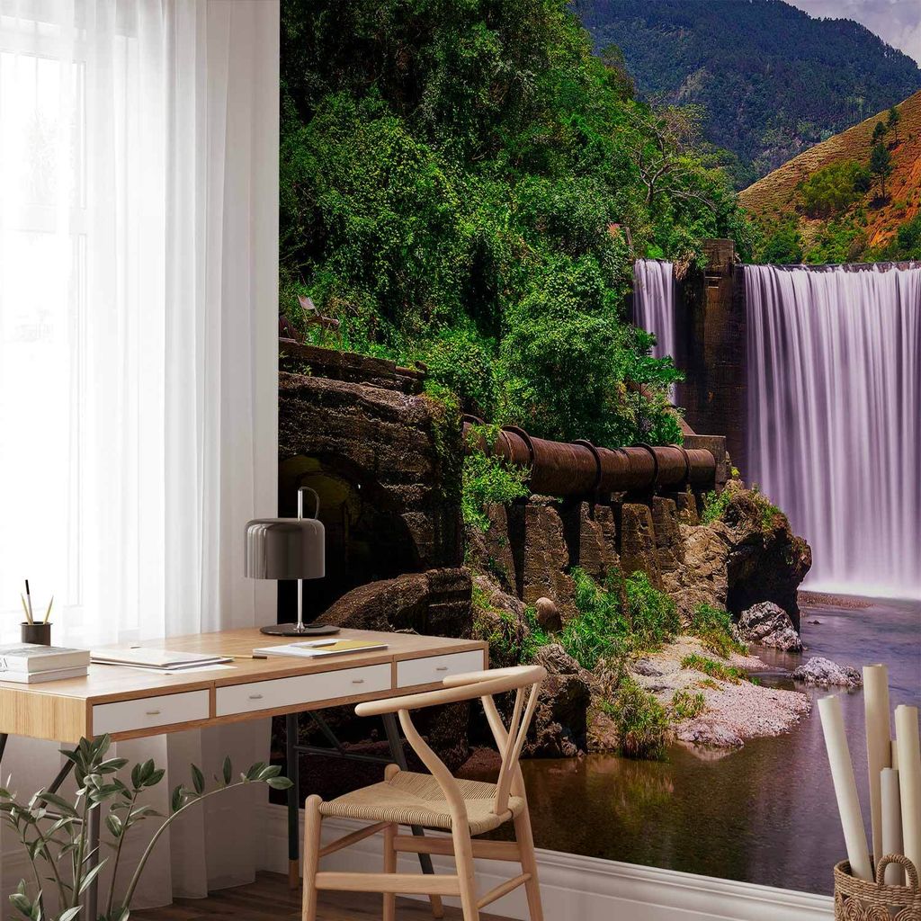Vlies Fototapete - Reggae Falls 200x140 cm Landschaften c-B-0345-a-a