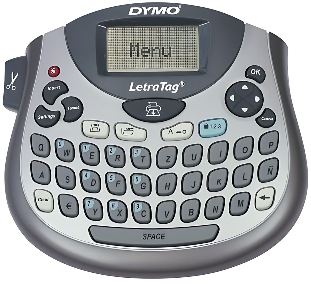 LetraTag LT-100T (silber, mit QWERTZ-Tastatur) Produktbild 