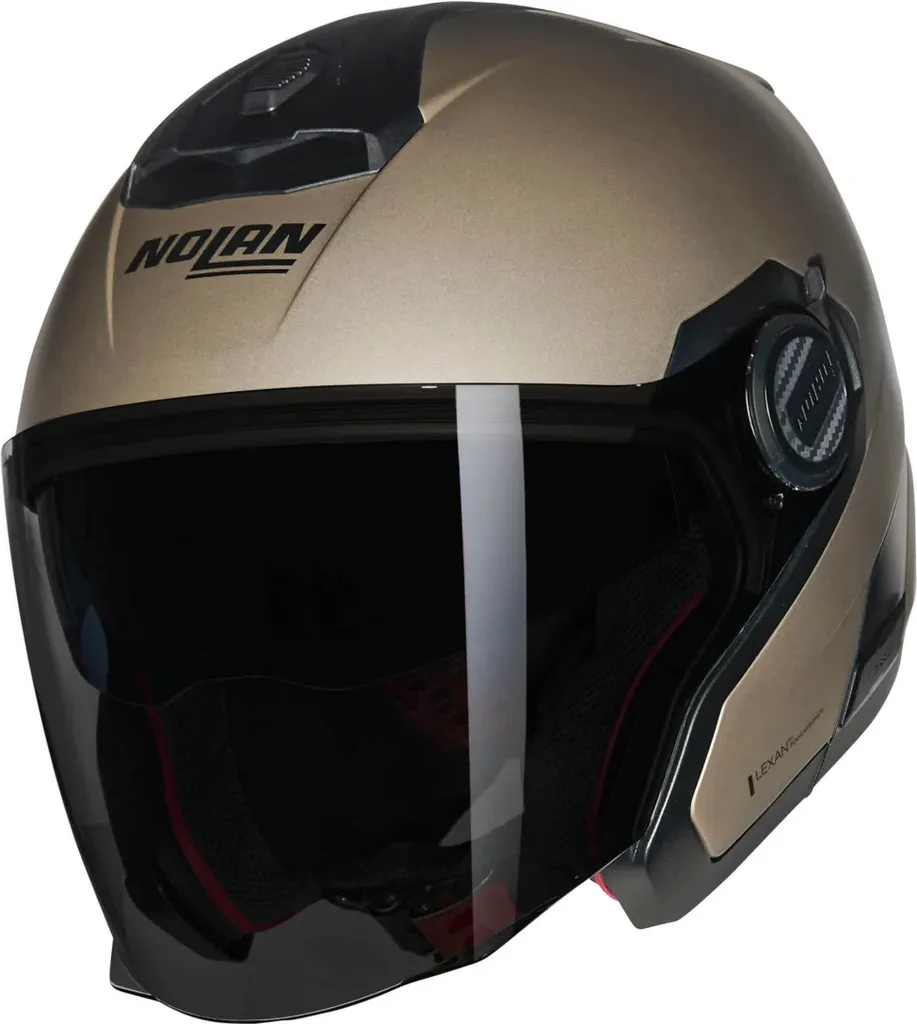 Casque Nolan N40-5 06 jet pour trajet travail et balade été sable mat