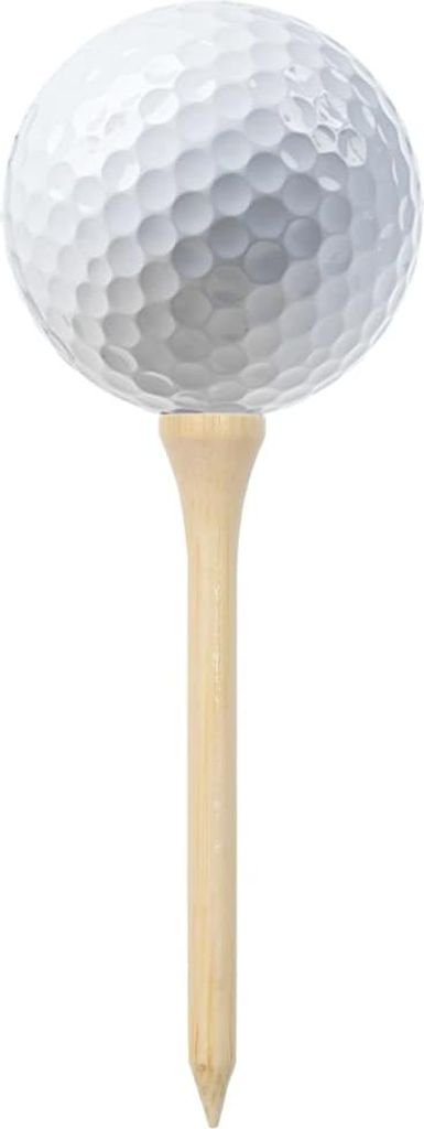vidaXL Golf-Tees 1000 Stk. 83 mm Bambus Produktbild 