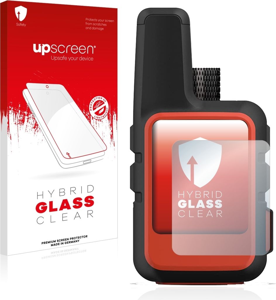 upscreen Schutzglas für Garmin inReach Mini 2 Schutzfolie Panzer Folie Glas Display Schutz klar