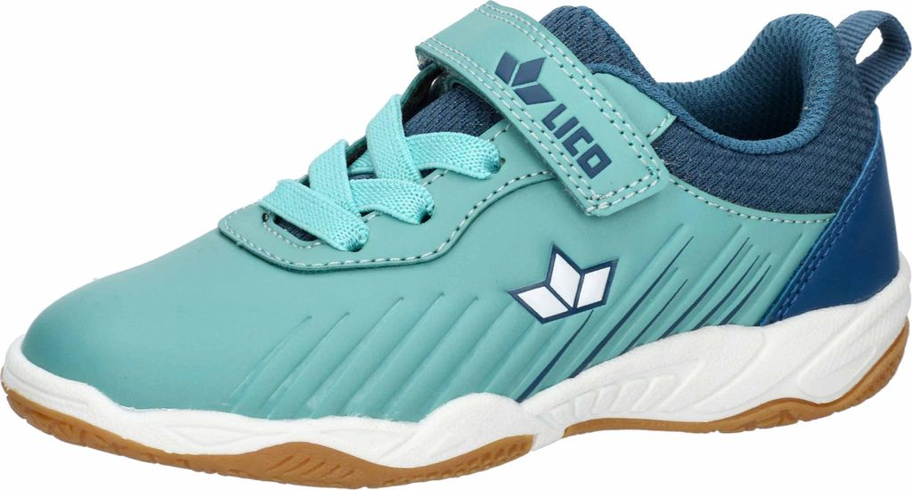 Kinder Sportschuh Calera VS Größe 35 mit elastischen Schnürsenkeln, Klettverschluss und Größenmesssystem