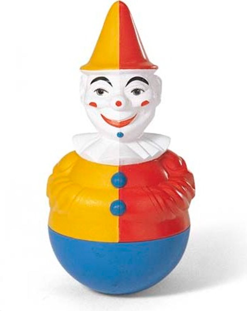 rolly toys Stehaufclown - Glockensound, Maße: 20,5x9,5x9,5 Produktbild 