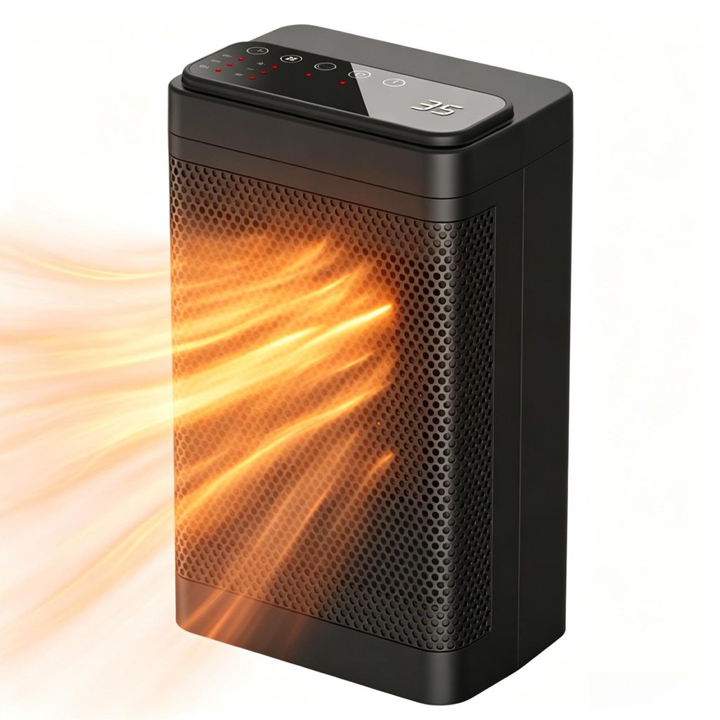 Intelligenter PTC Keramik Heizlüfter 1500W mit Produktbild 