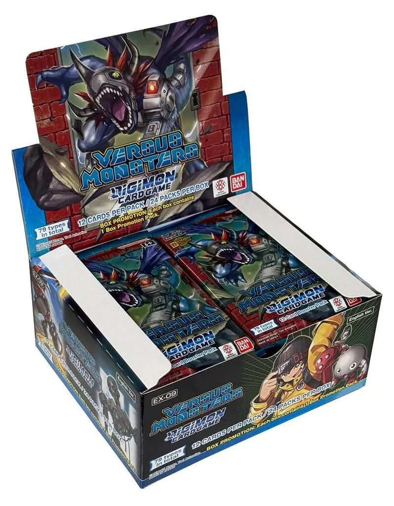 digimon versus monsters booster box Bandai (EX09) Let your Digimon evolve and dominate the TCG battlefield. DIGIMON CARD GAME EXTRA BOOSTER